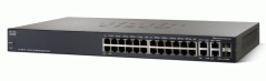24-port 10/100 + 4-Port Gbit - SRW224G4-K9 (SF300-24)